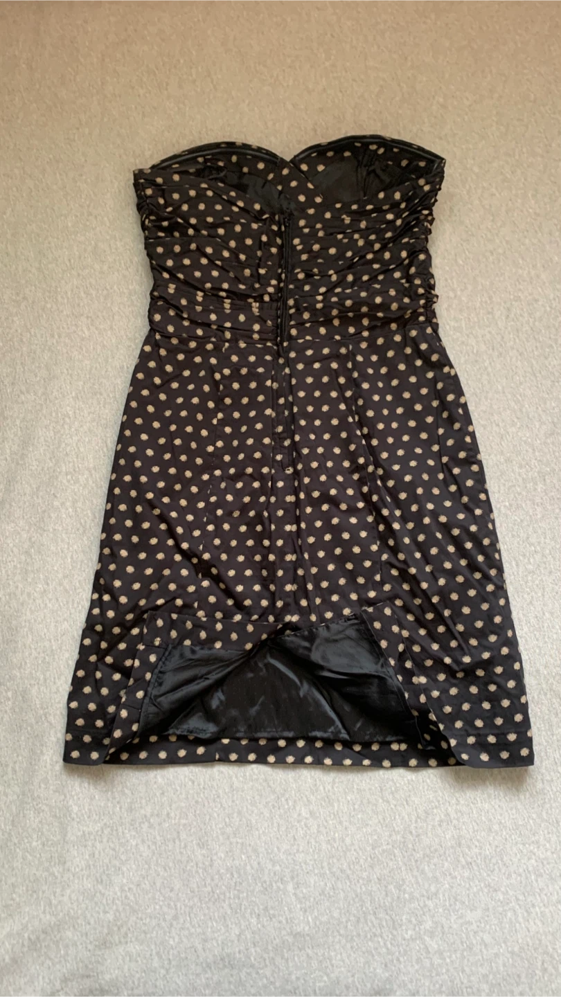 H&M Strapless Polka Dot Dress - Size 14 🏈 - photo 3