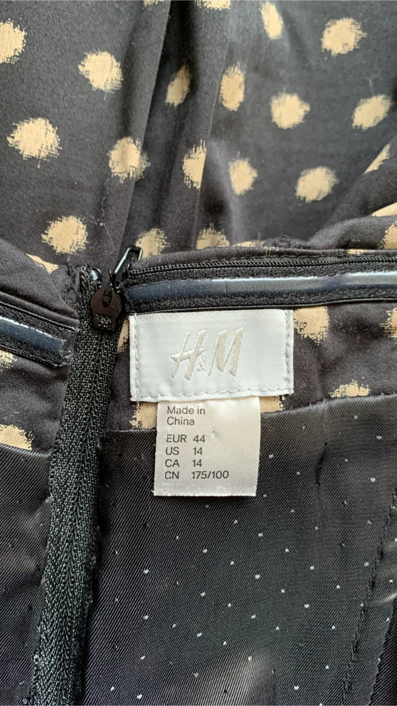 H&M Strapless Polka Dot Dress - Size 14 🏈 - photo 4