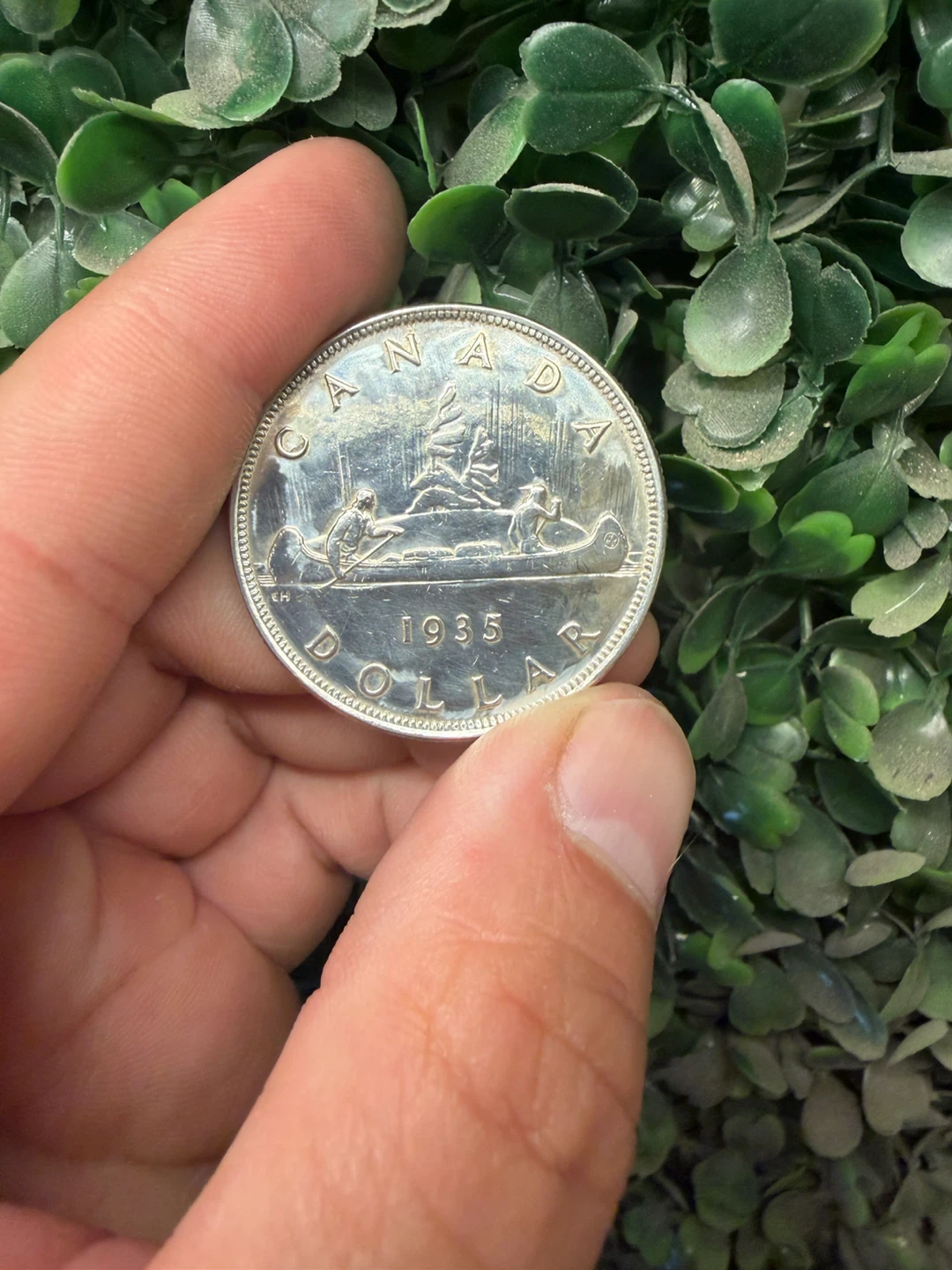 1935 Canadian Silver Dollar