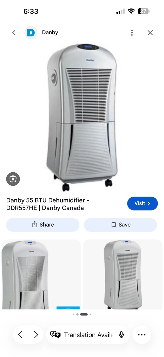 Danby DDR557HE Dehumidifier - photo 4