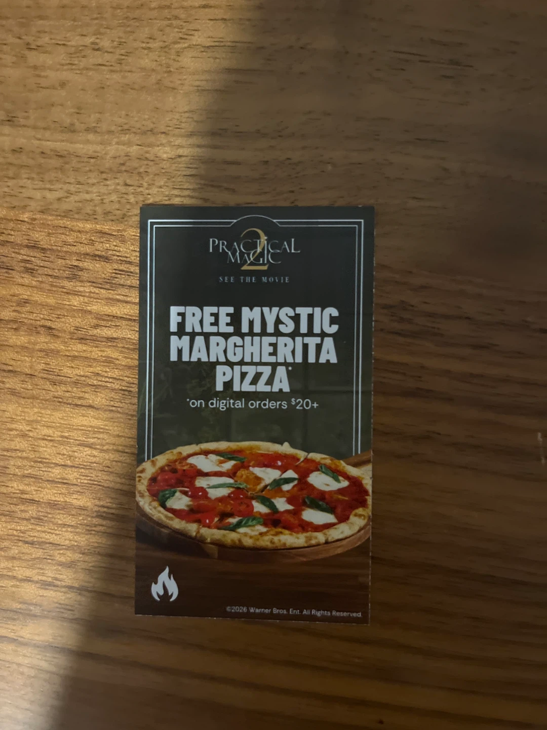 🏈Blaze Pizza Margherita Pizza Voucher