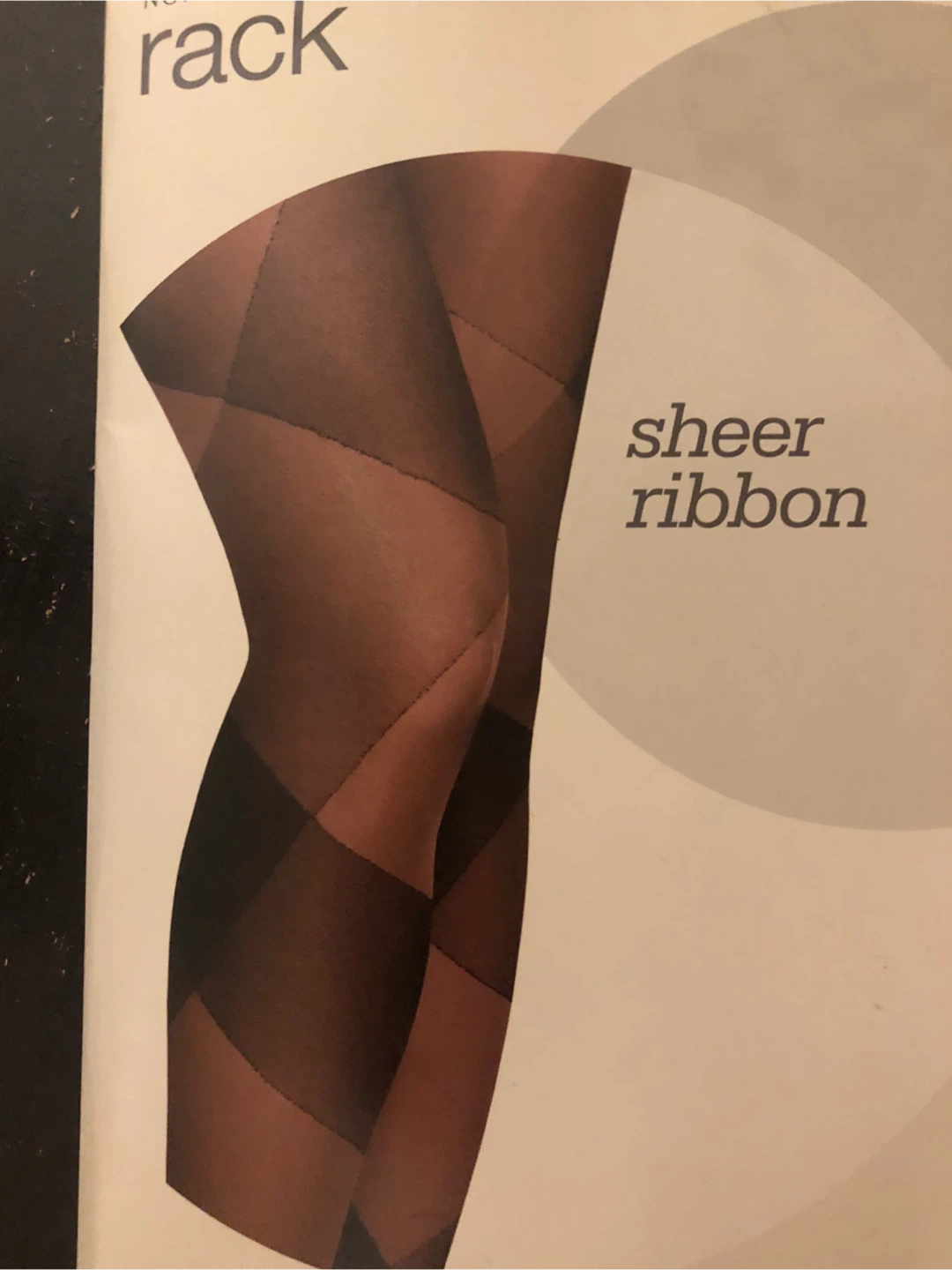 🏈Nordstrom Rack Sheer Ribbon Hosiery