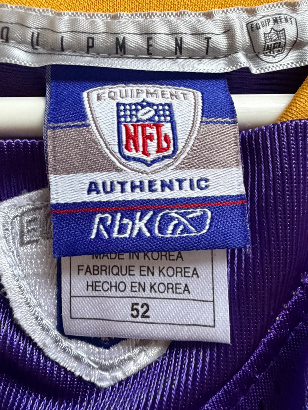 Minnesota Vikings Brett Favre Jersey - photo 3
