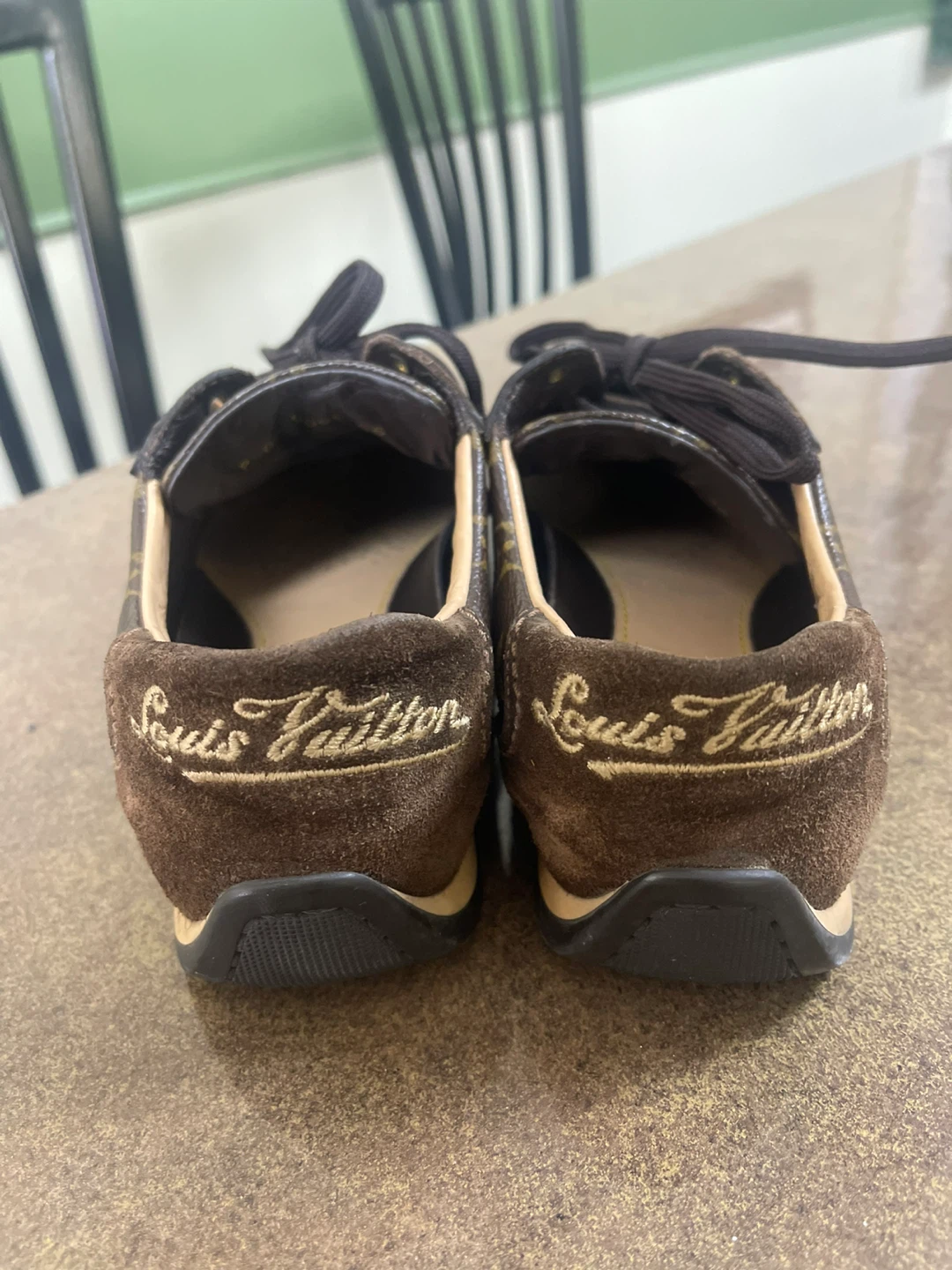 Louis Vuitton Monogram Suede Sneakers - photo 3