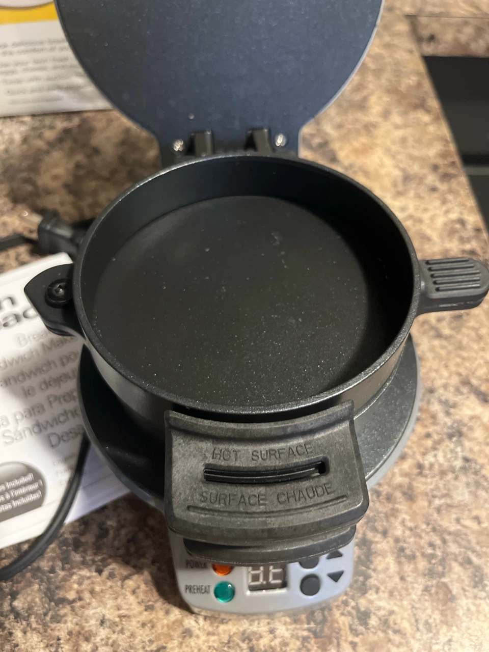 Hamilton Beach Breakfast Sandwich Maker with Timer - photo 4