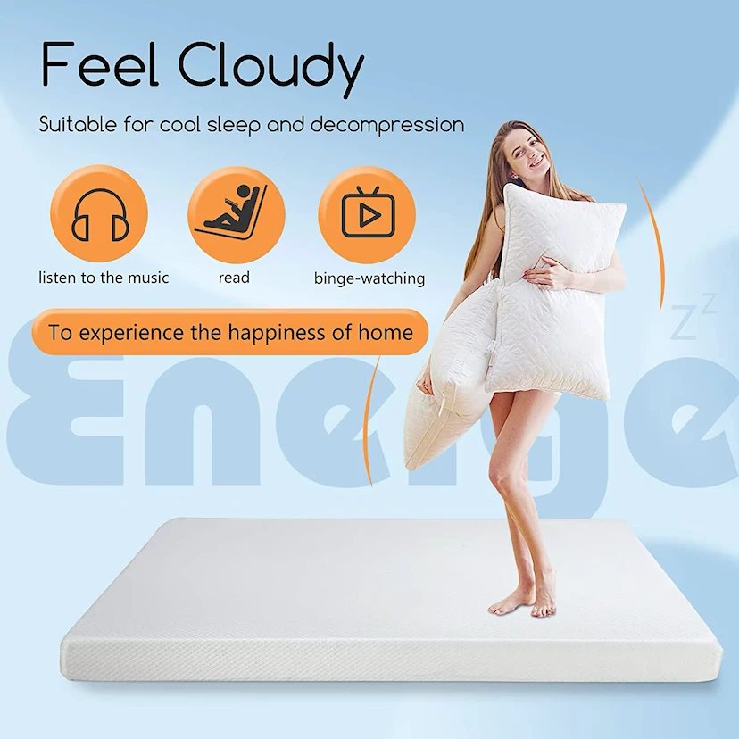 FDW Full 5 Inch Medium-Firm Gel Memory Foam Mattress - photo 5