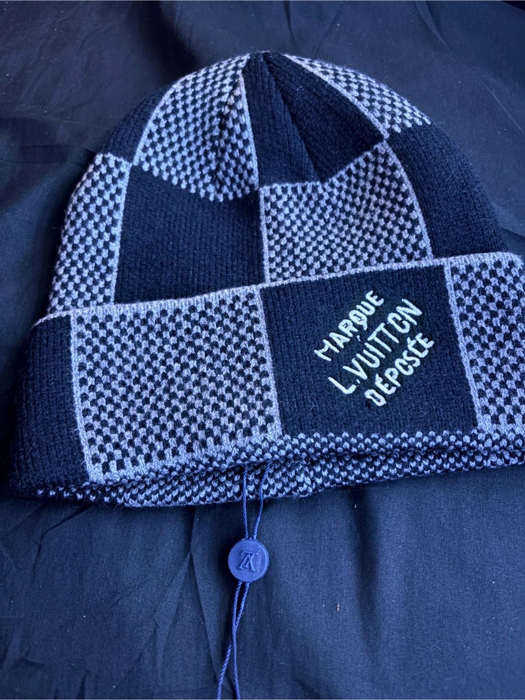 Louis Vuitton Damier Beanie