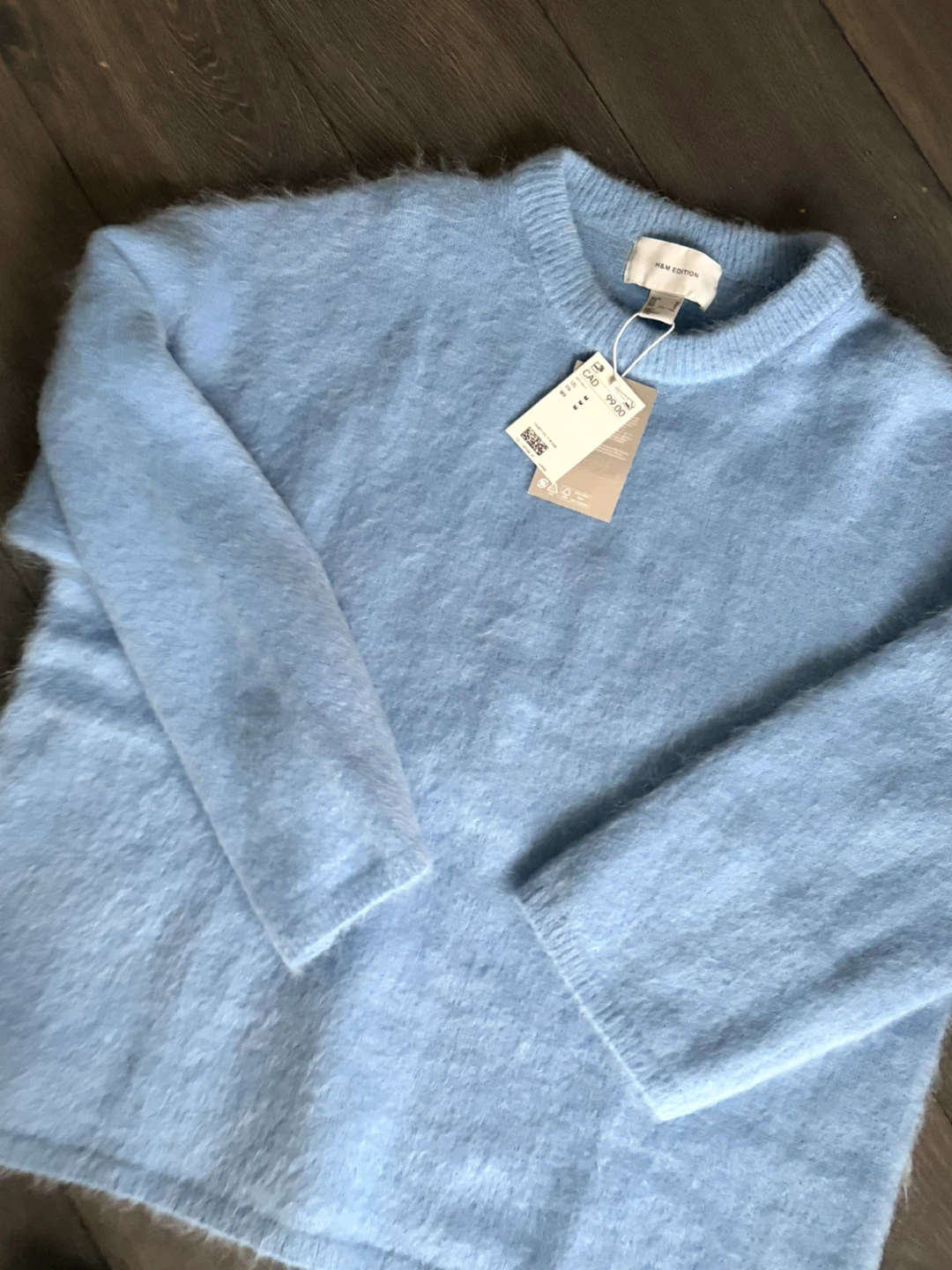 Blue Wool Sweater