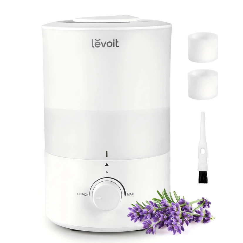 Levoit Humidifiers for Bedroom Large Room, 3L Top Fill