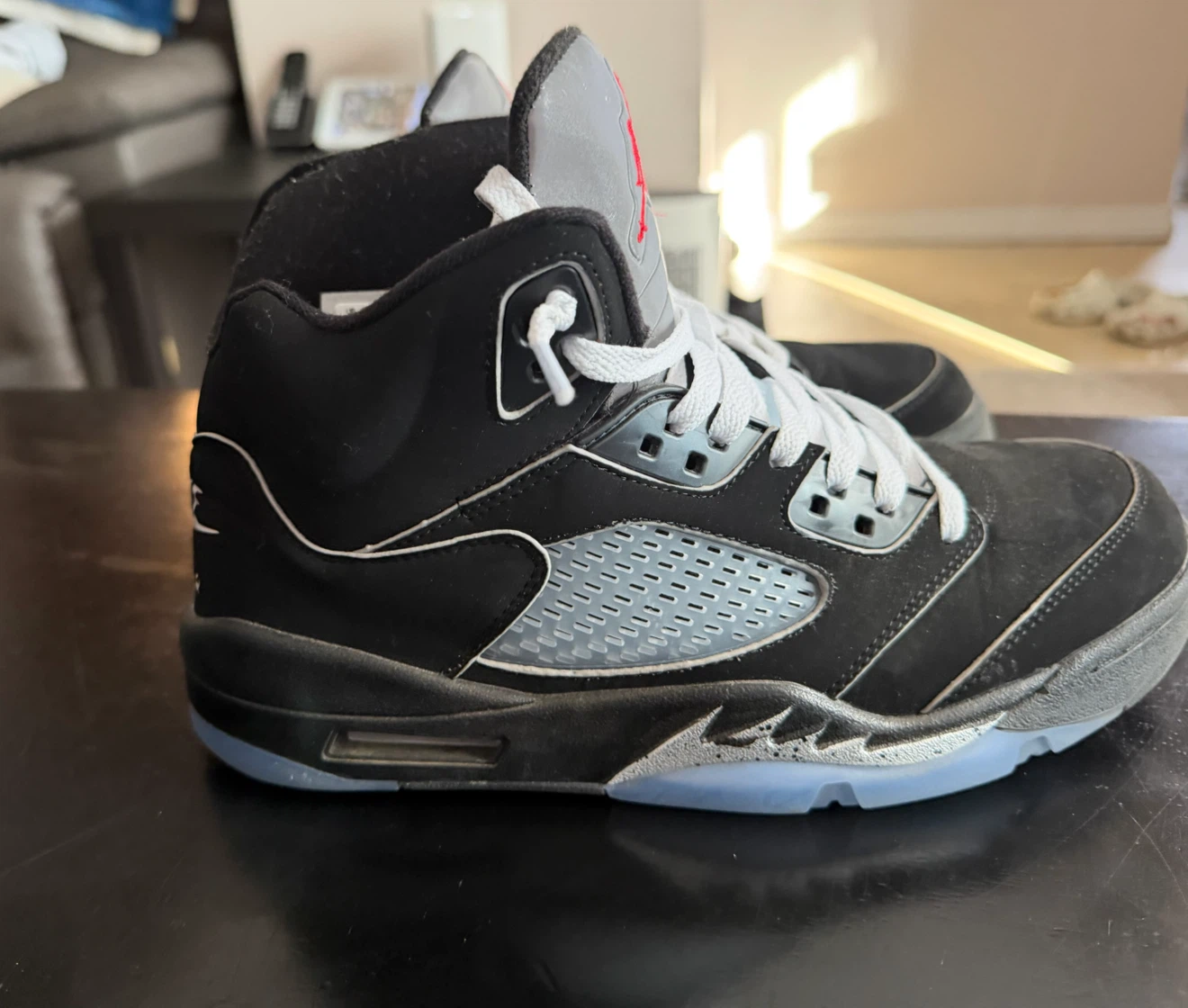 Nike Air Jordan 5 Retro Black - photo 4