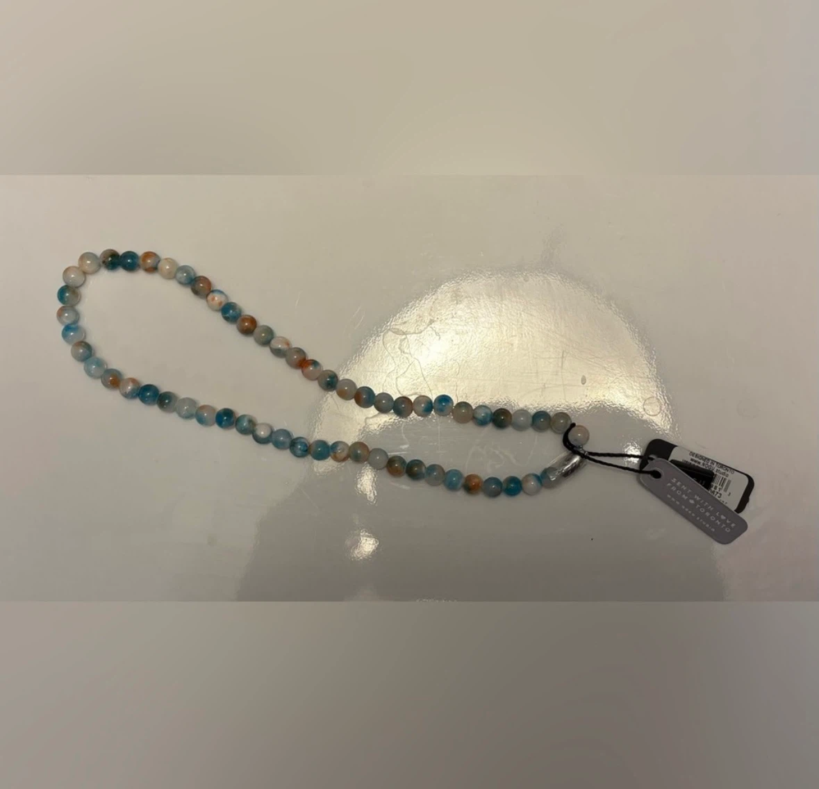 💙🧡NOGU Blue Dragon Grain Agate Wrap 🧡💙 - photo 3