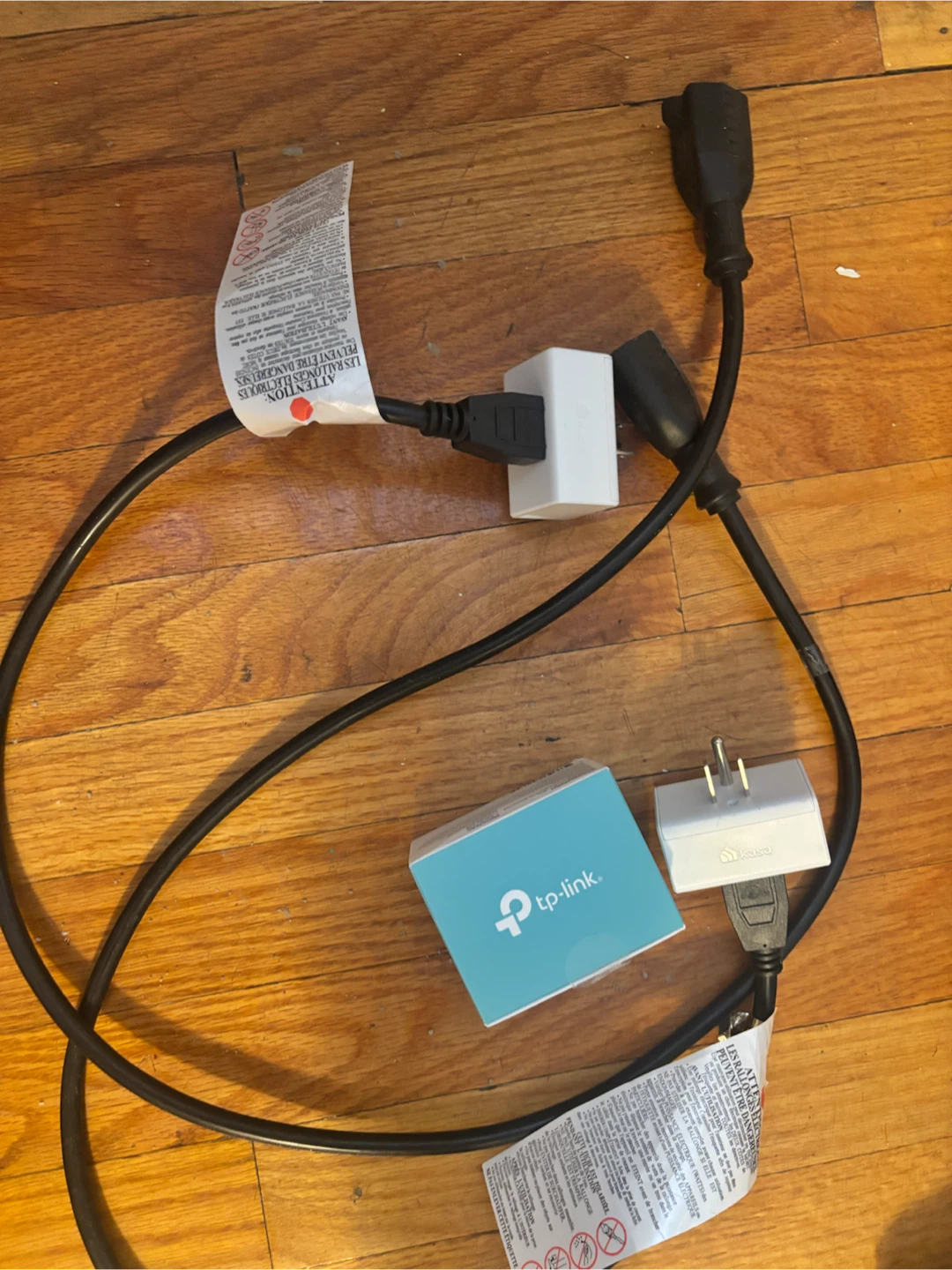 2 Smart Plugs + 2 Extension Cords - Alexa/AI Compatible