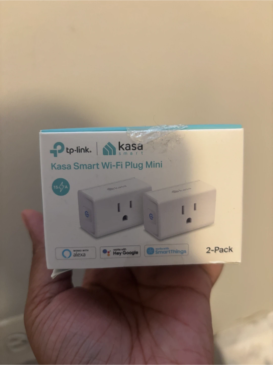 2 Smart Plugs + 2 Extension Cords - Alexa/AI Compatible - photo 3