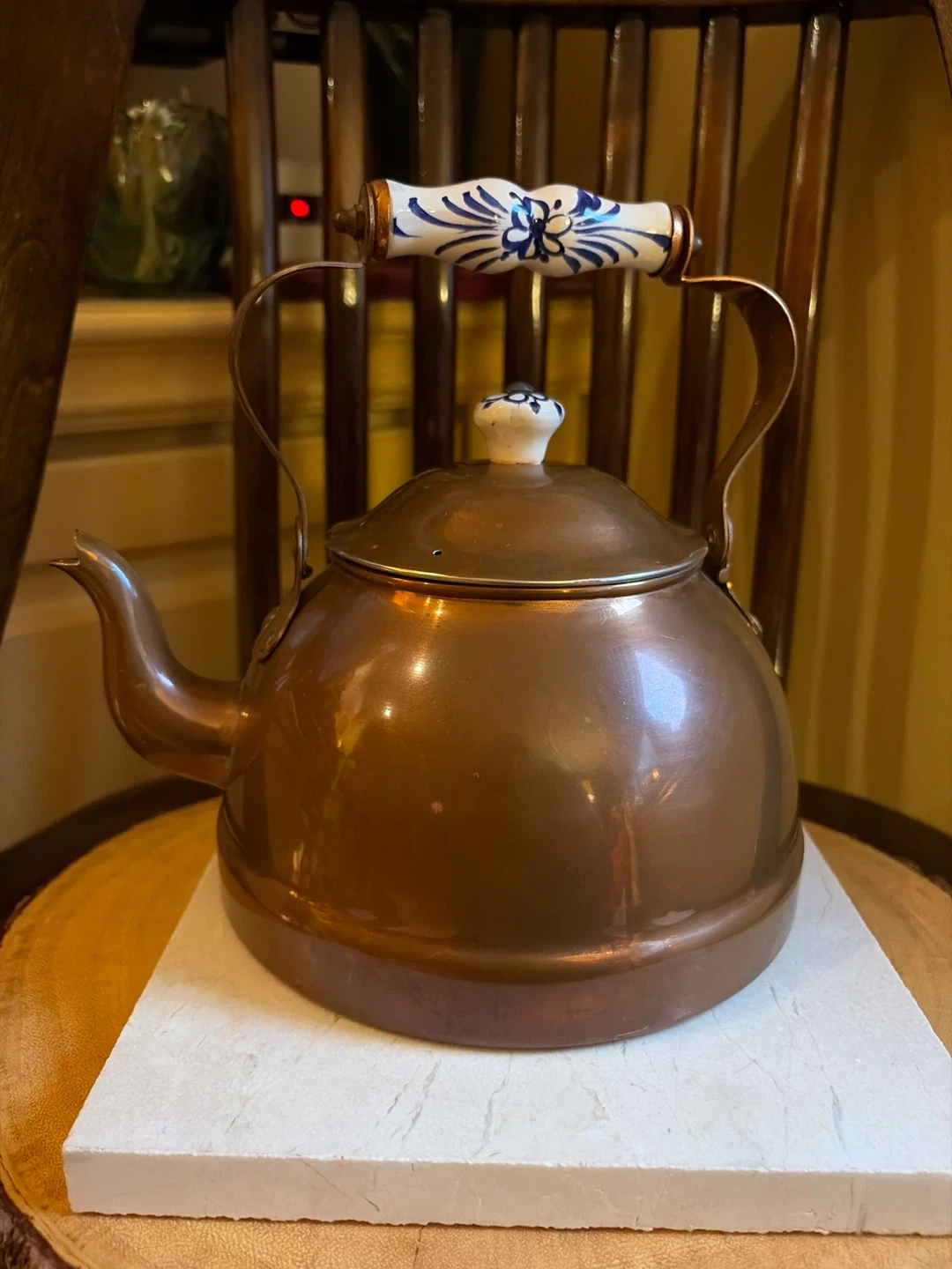 🏈Beautiful Copper Tea Kettle from Portugal