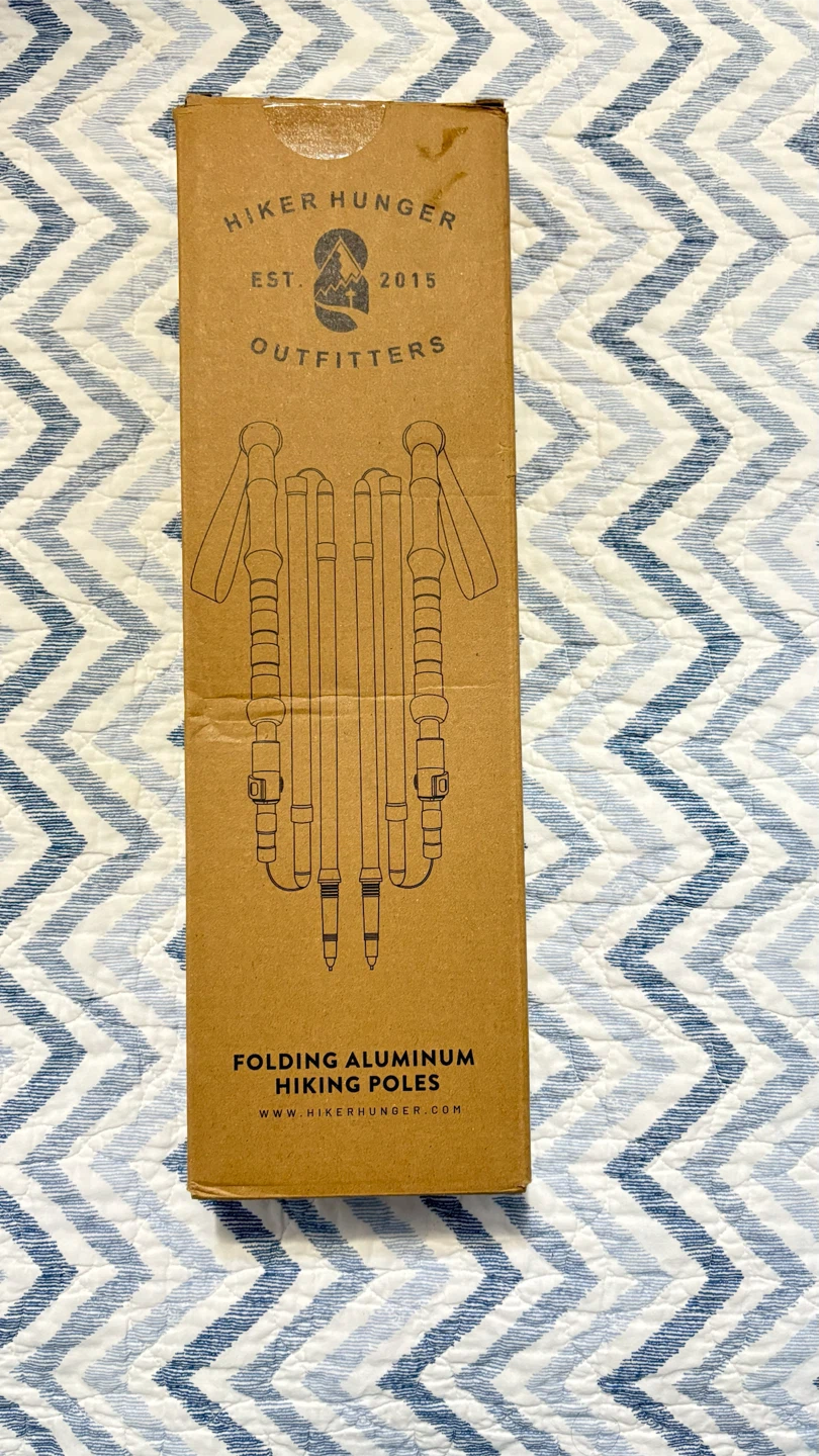 Hiker Hunger Folding Aluminum Hiking Poles - photo 2