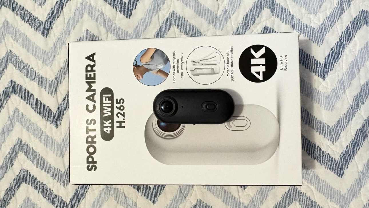 4K WiFi Sports Camera with Accessories