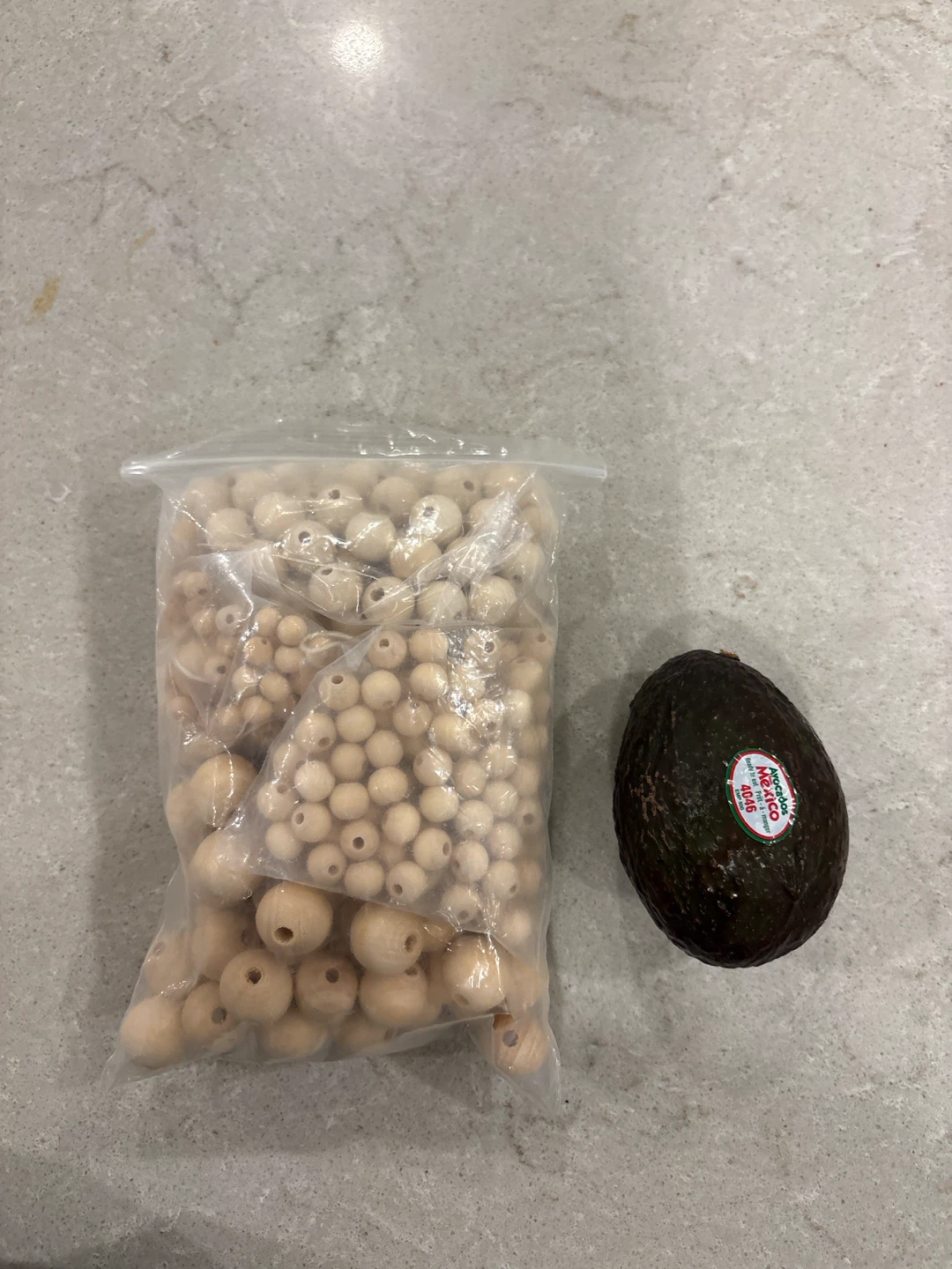 Natural Wood Beads Assorted Sizes 🏈 - photo 3