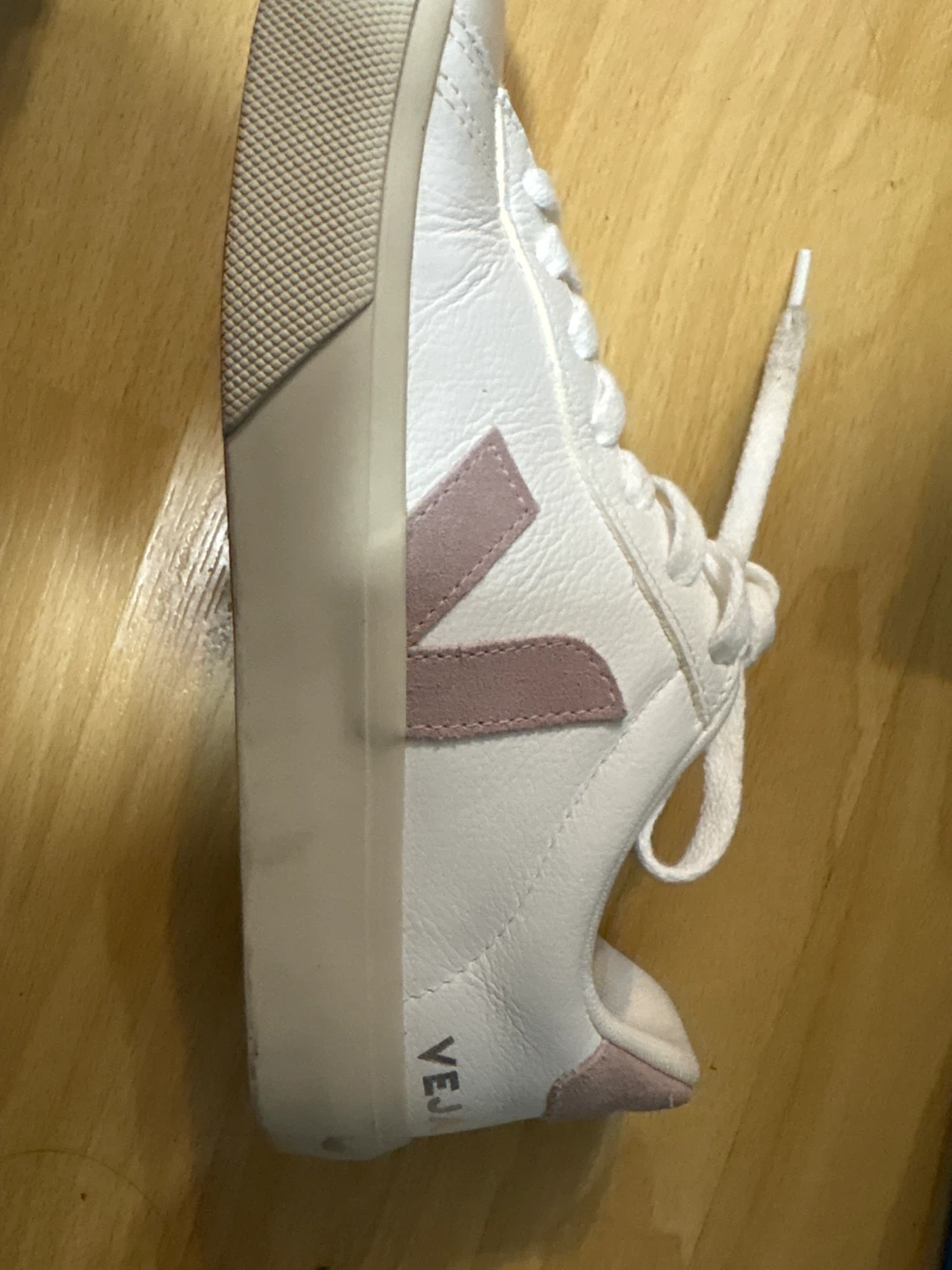 Veja Campo Leather Sneakers White/Babe US 7 - photo 4
