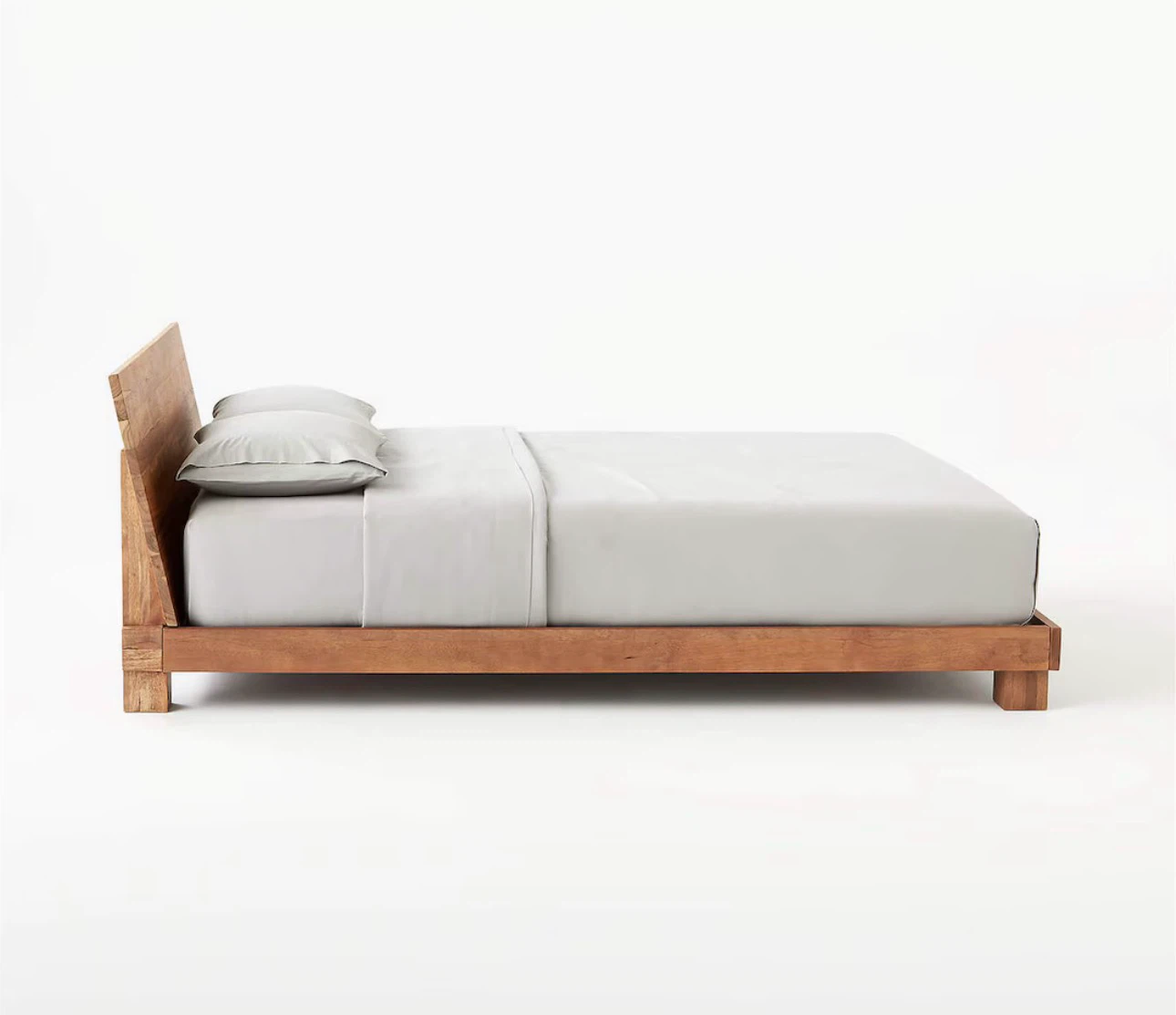 CB2 Dondra Teak Queen Bed - photo 4