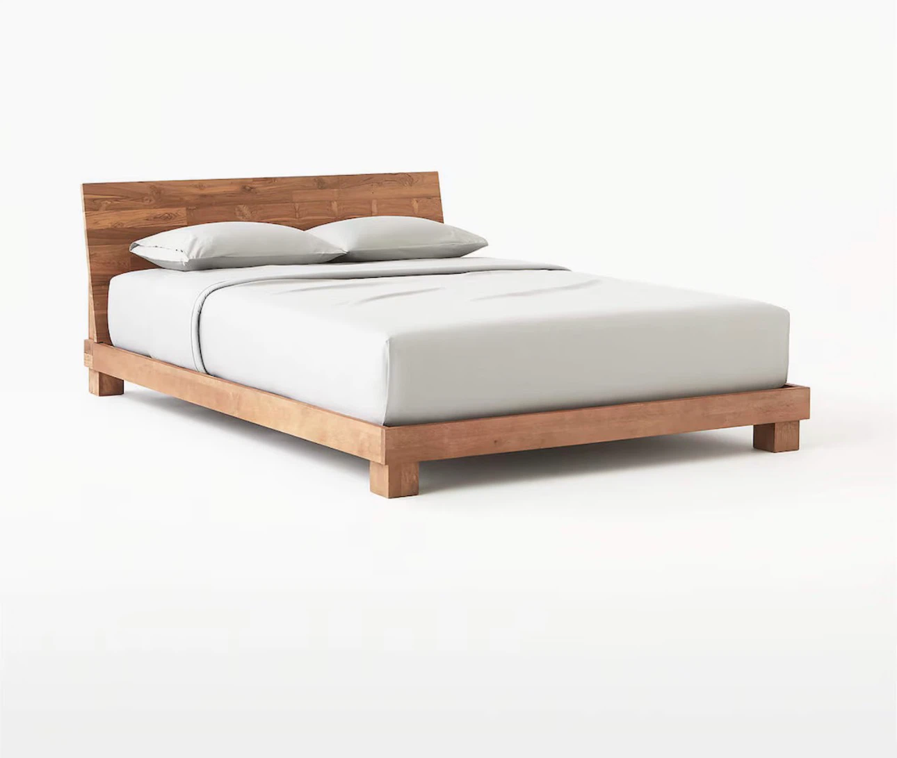 CB2 Dondra Teak Queen Bed - photo 3