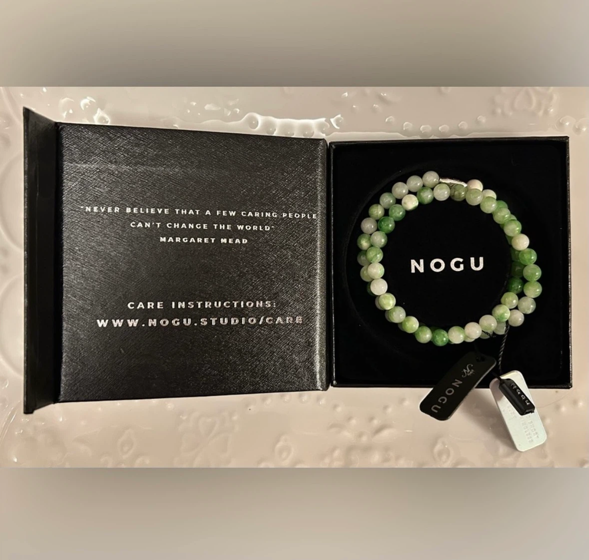 💚💚 NOGU Green Agate Gemstone Wrap 💚💚 - photo 2