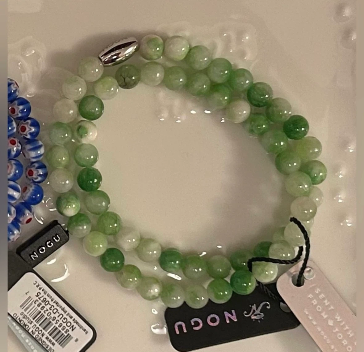 💚💚 NOGU Green Agate Gemstone Wrap 💚💚 - photo 3