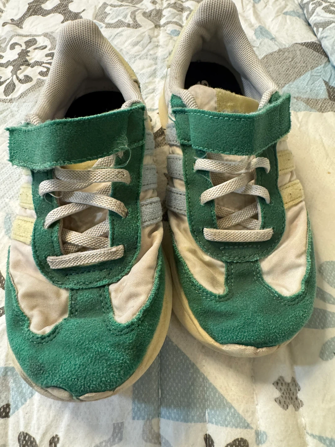Adidas Cloudfoam Sneakers Green/Yellow