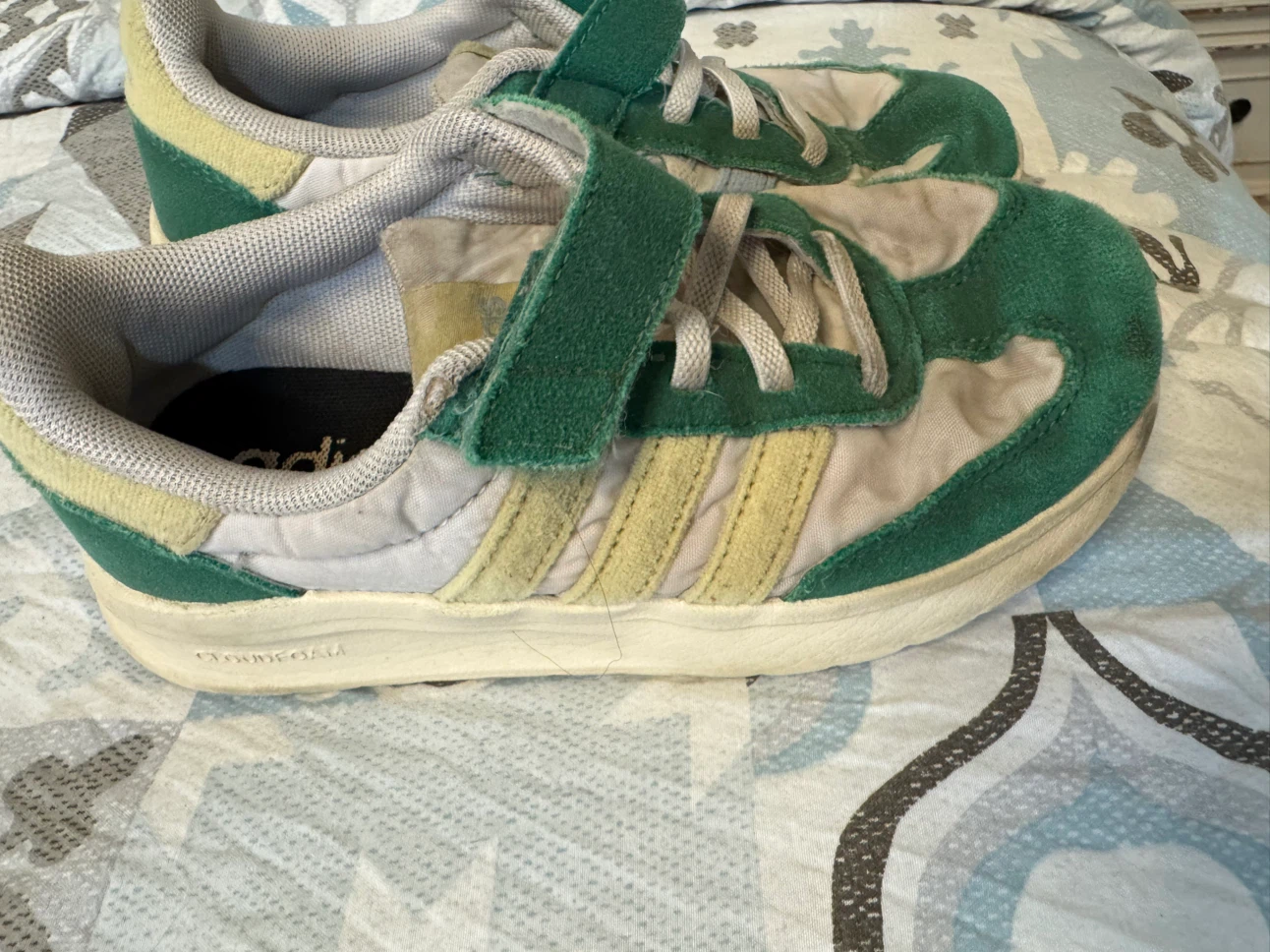 Adidas Cloudfoam Sneakers Green/Yellow - photo 4