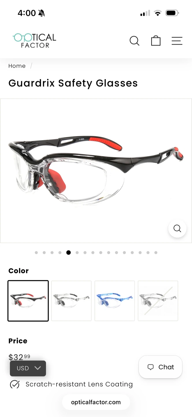 Brand-New Guardrix Safety Glasses – Pickleball  glasses