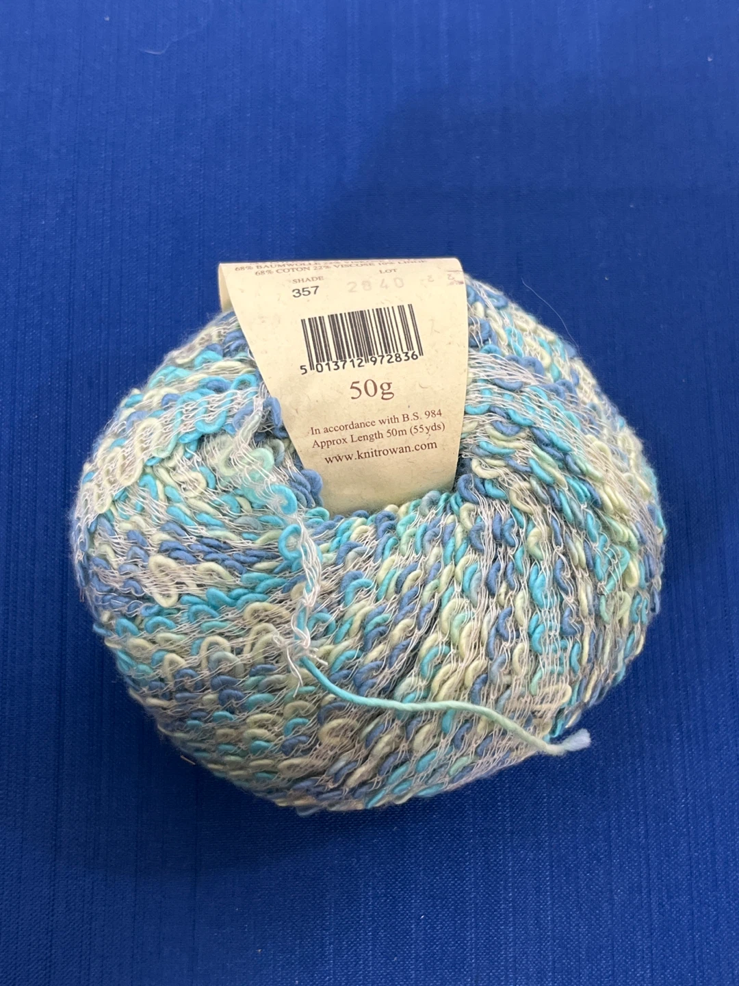 Discontinued  cotton Yarn Lot (8 Skeins) – Matching Dye Lot! - photo 4