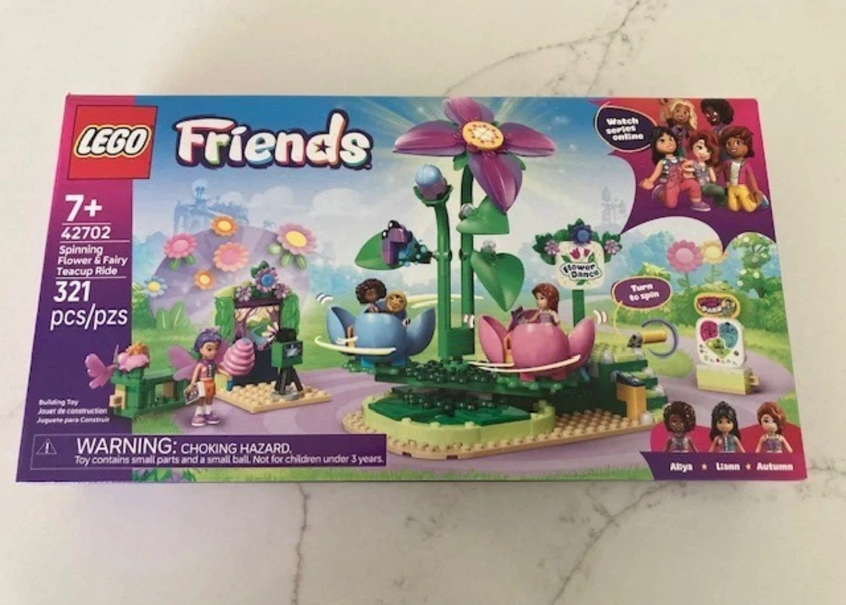 LEGO Friends Spinning Flower & Fairy Teacup Ride 42702 🏈