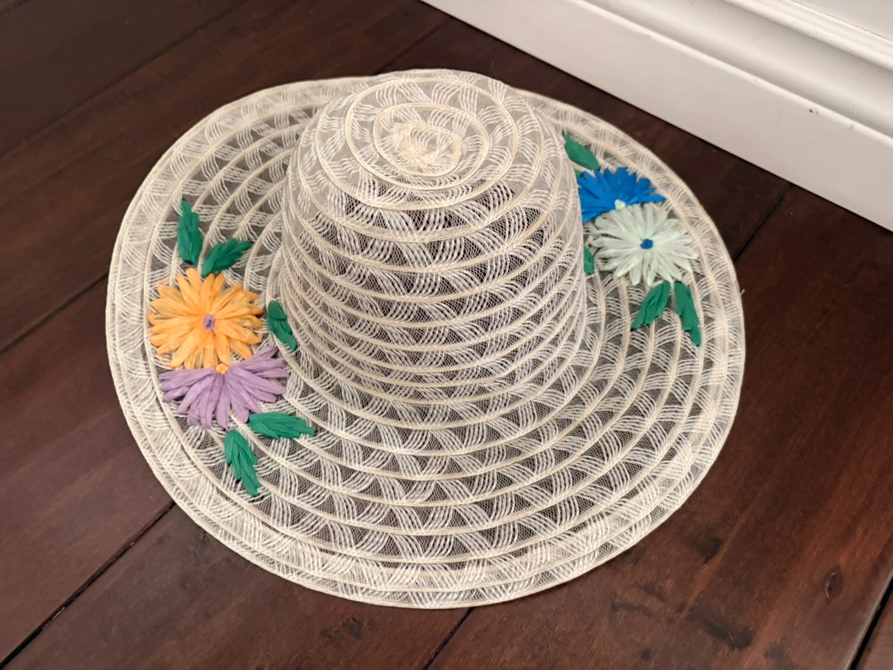 🏈Floral sun hat - photo 2