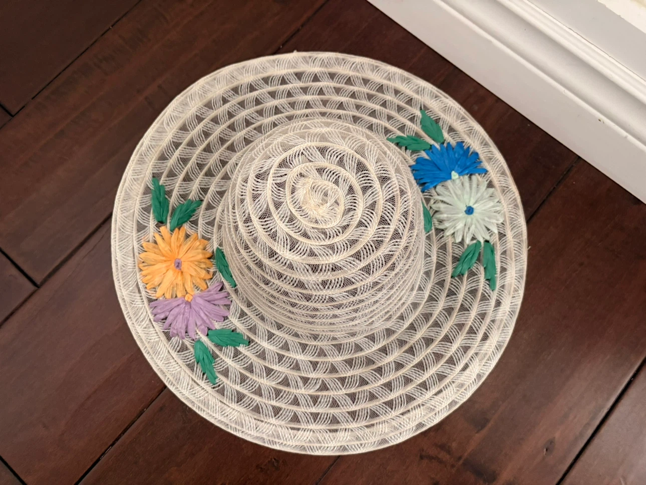 🏈Floral sun hat - photo 3