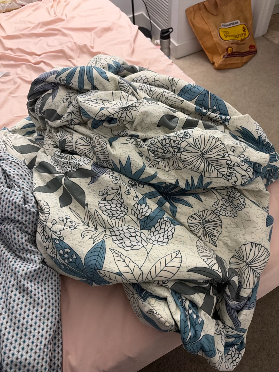 Floral Print Duvet Cover