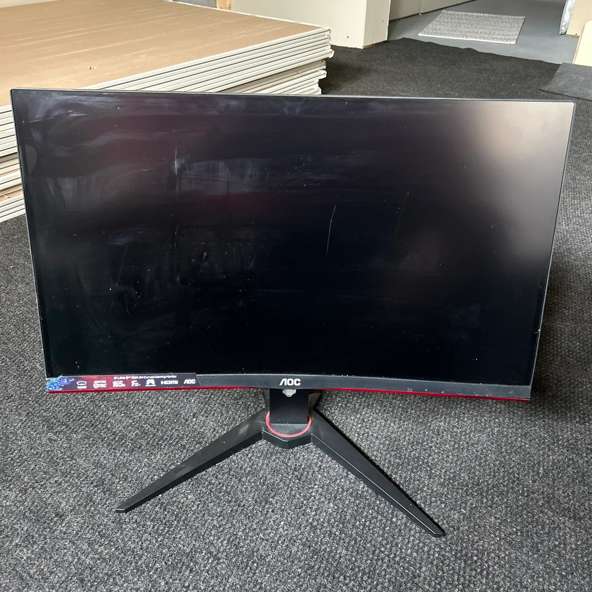 Broken Curved Gaming monitor - photo 3