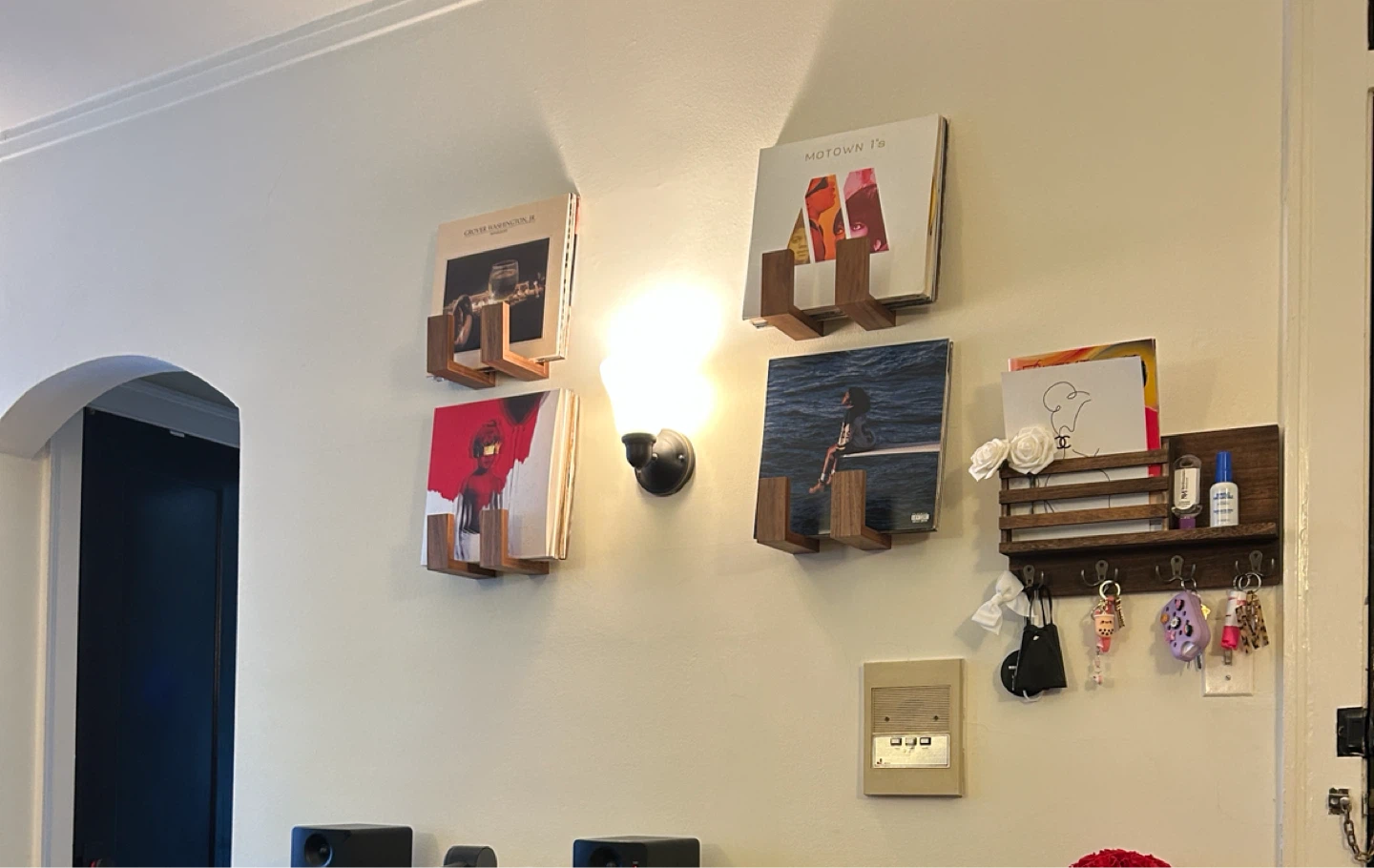 Record Display Shelves