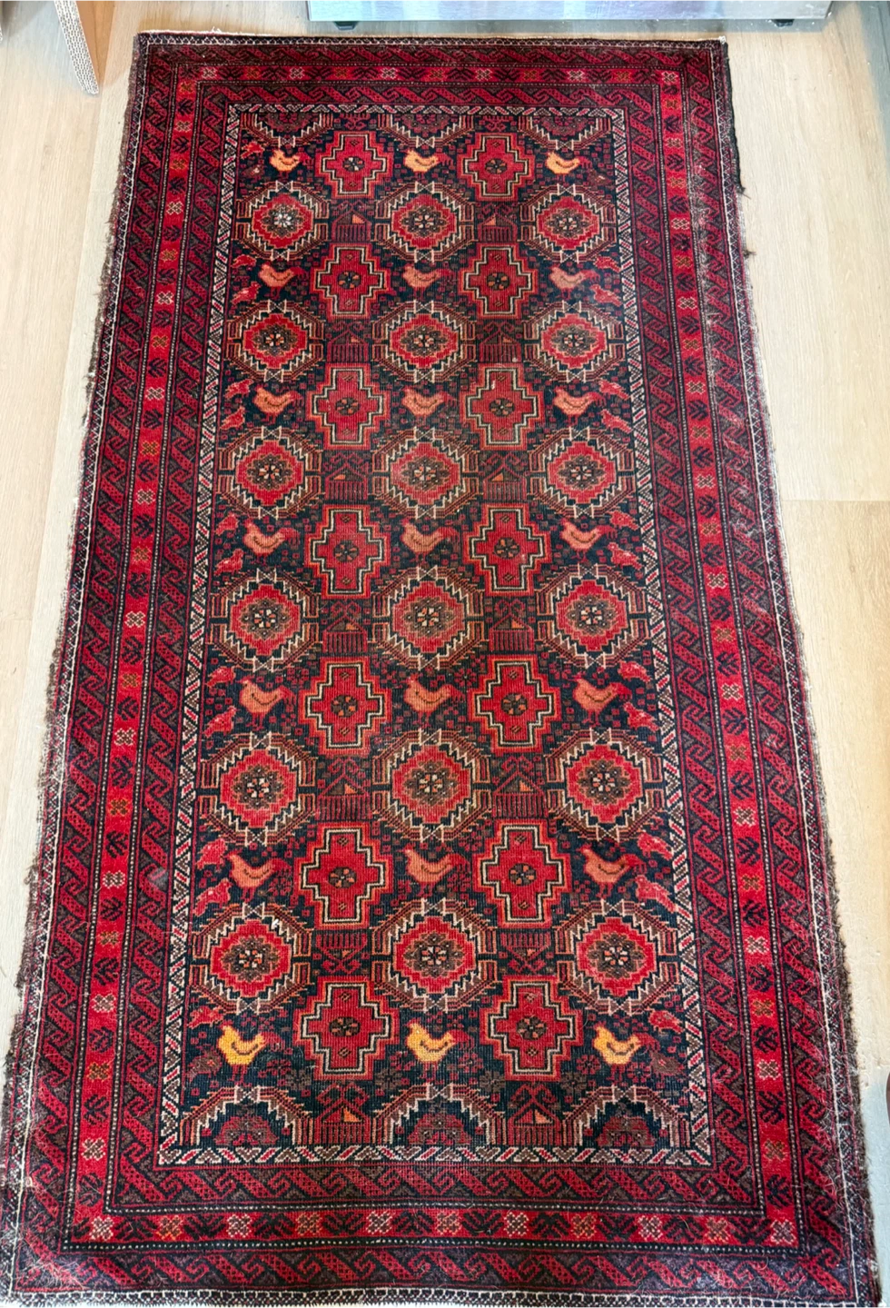 Handmade Baluch Area Rug from Iran - photo 2