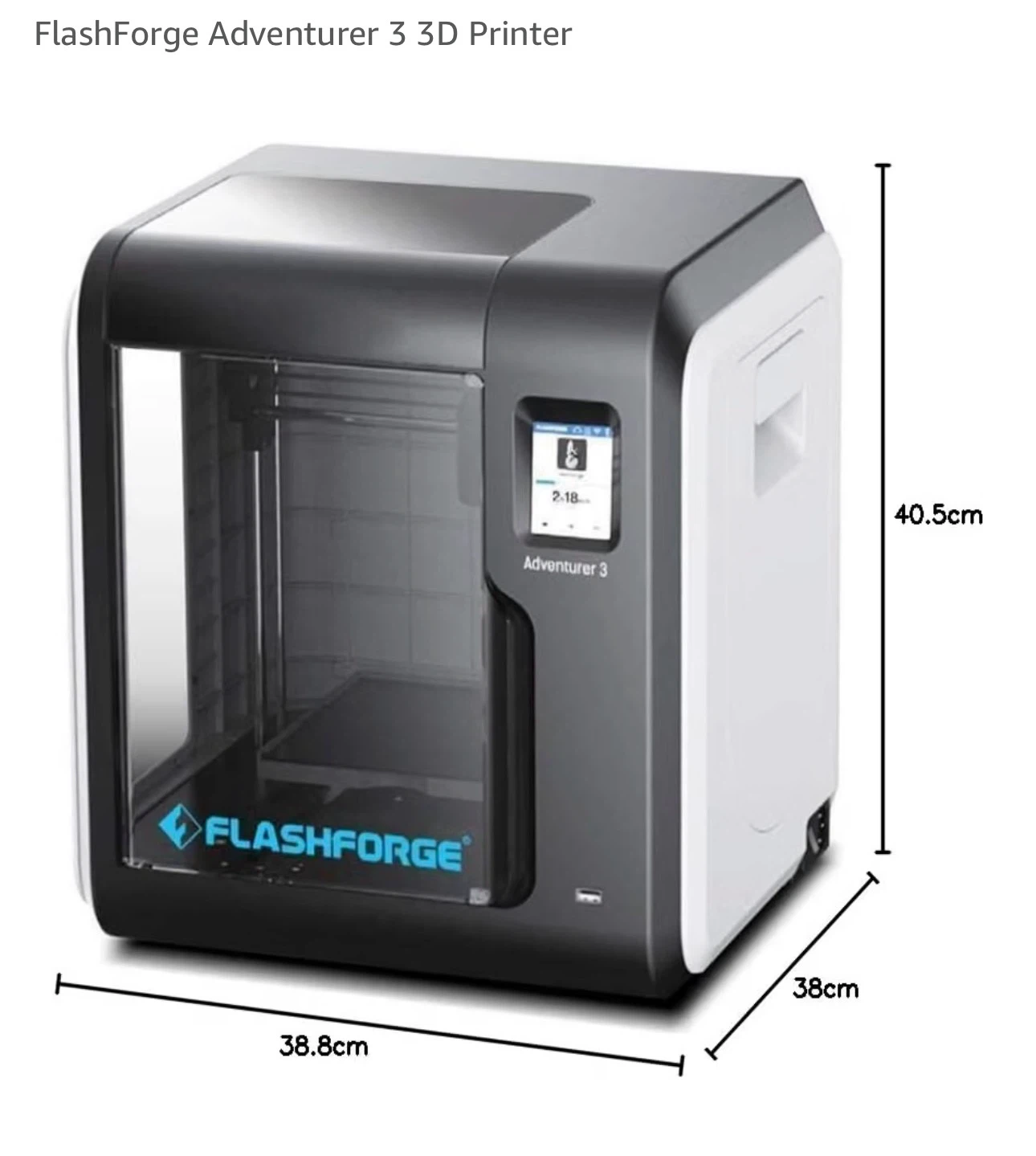 FlashForge Adventurer 3 3D Printer - photo 3