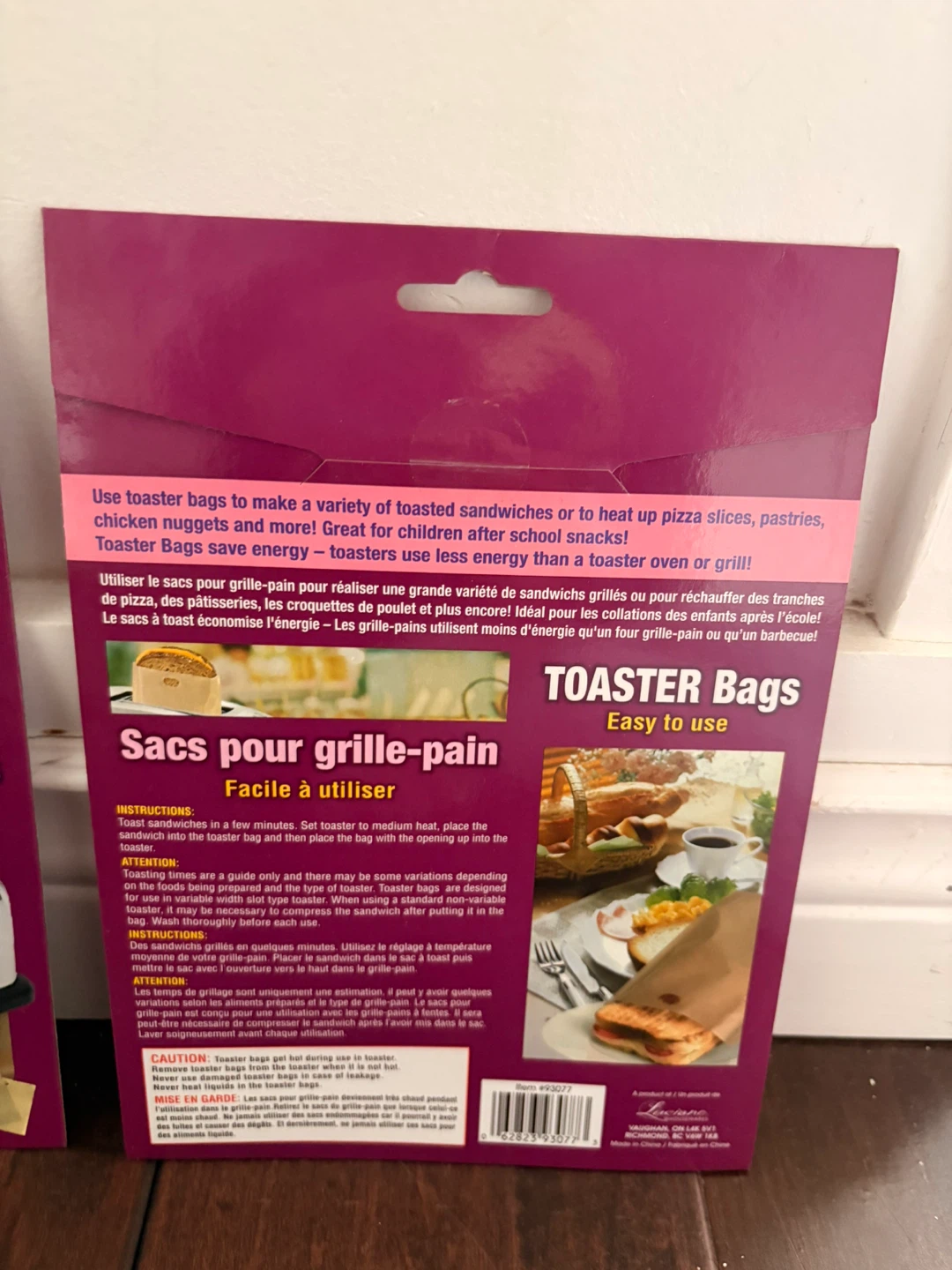 Luciano Housewares Toaster Bags - 3 Packs - photo 3