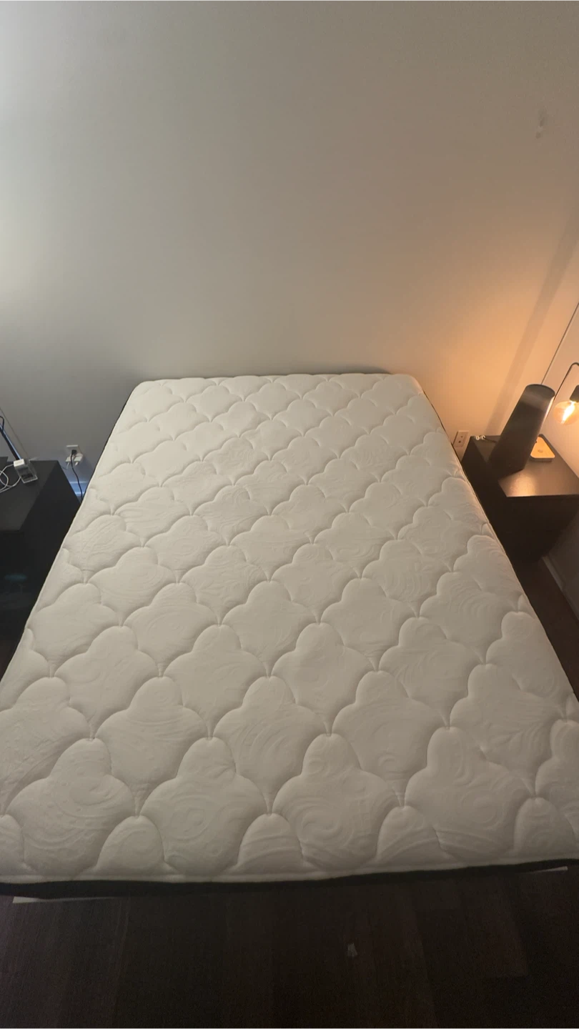 Kingsdown Queen Mattress + Box Spring – Clean & Well Maintained
