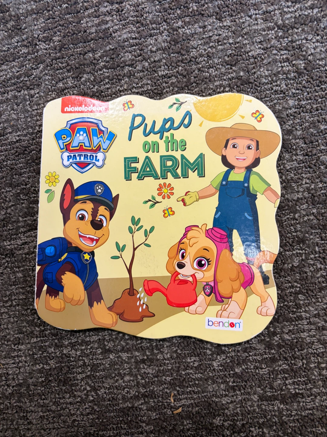 Paw Patrol Pups on the Farm Book🏈