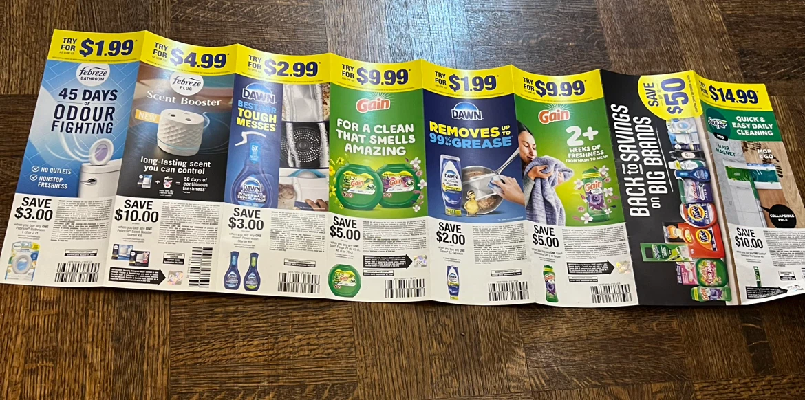 Assorted Household Product Discount 🏈Coupons