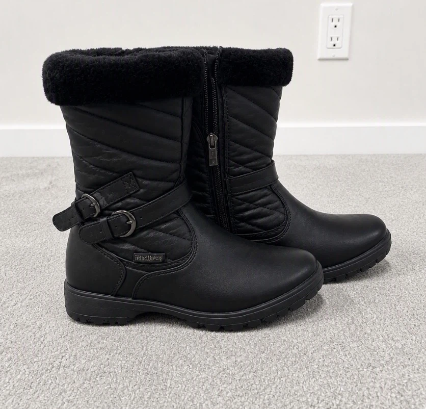 Aquatherm by Santana Black Winter Boots