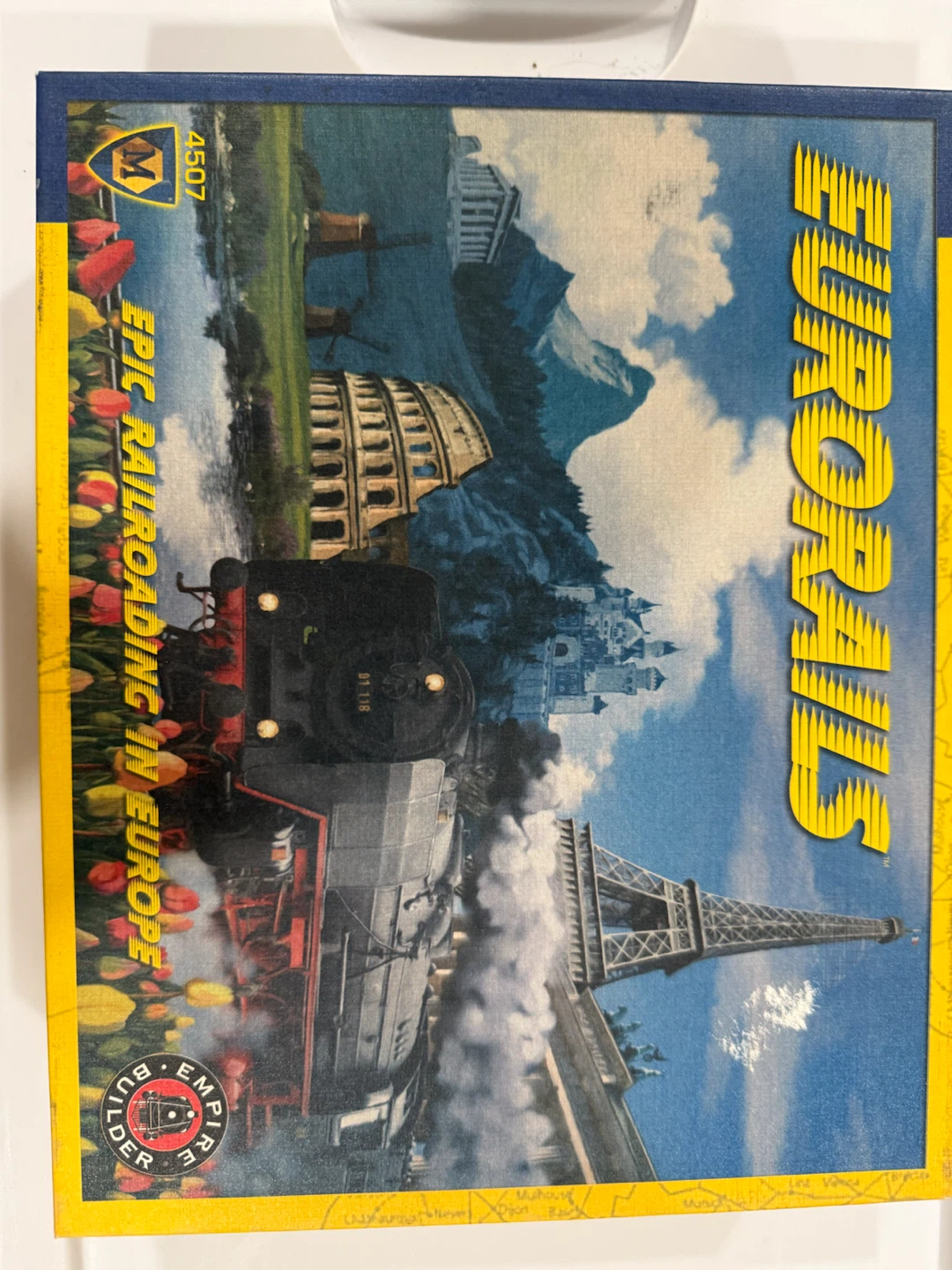 Eurorails Board Game Revised 4th Edition