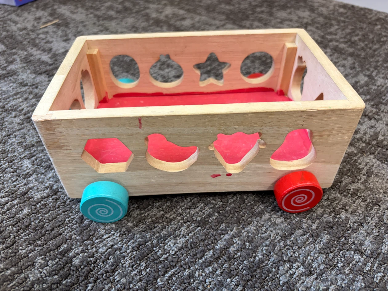 Wooden Shape Sorter Toy🏈