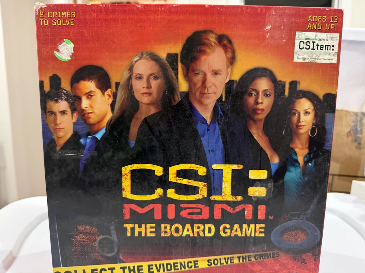 CSI: Miami The Board Game