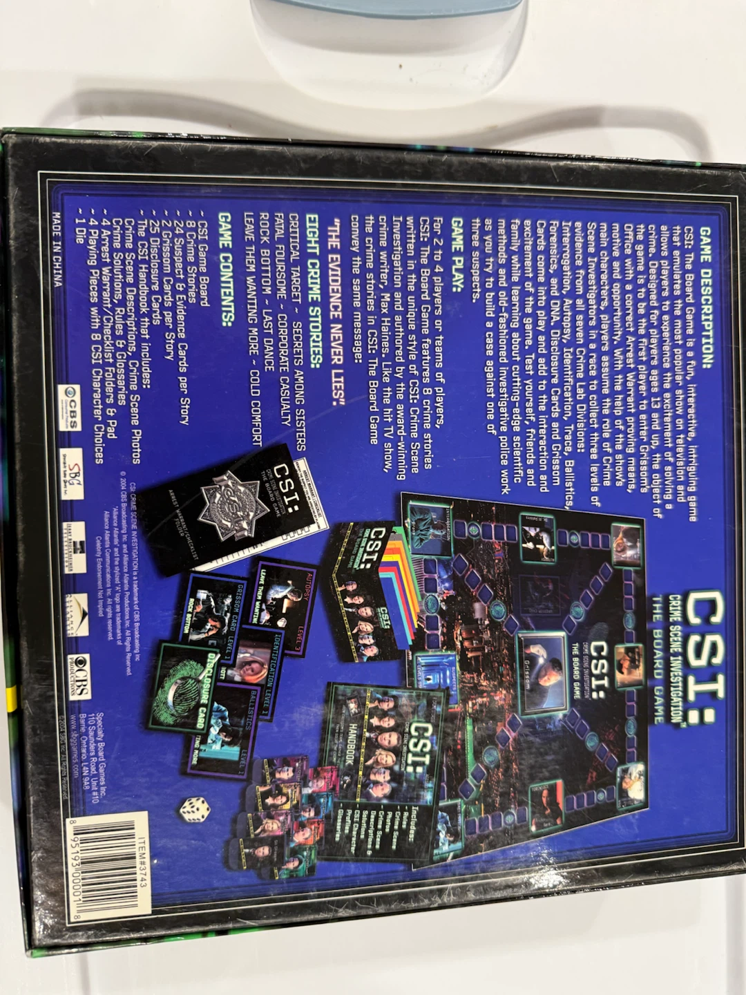 CSI: Crime Scene Investigation Crime Game Booster Pack #2 - photo 2