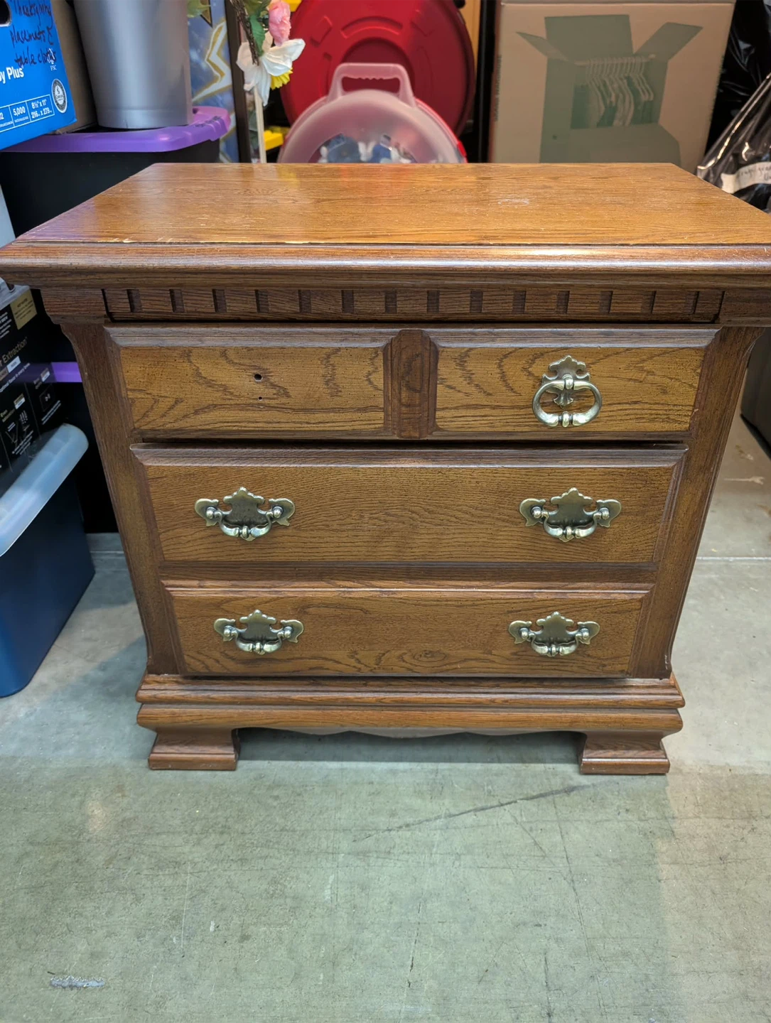 Wooden Nightstand