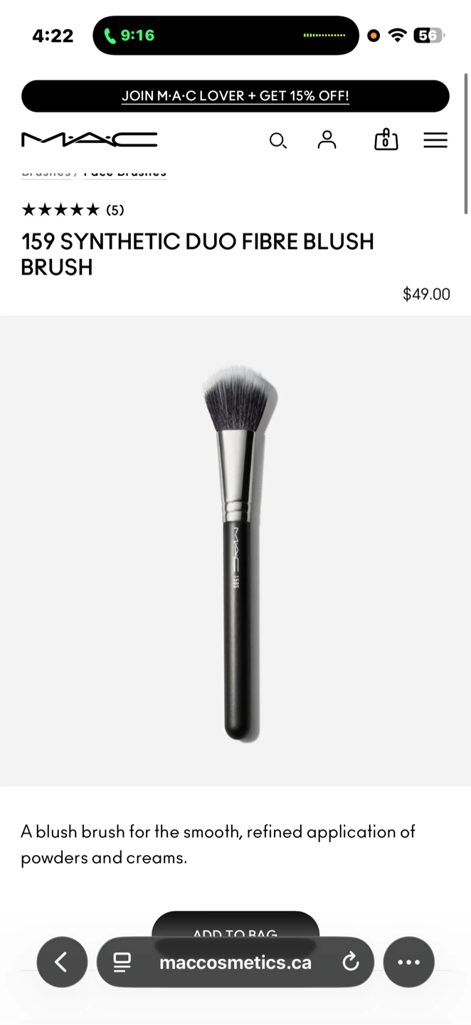MAC Makeup Brushes (BRAND NEW) - photo 4