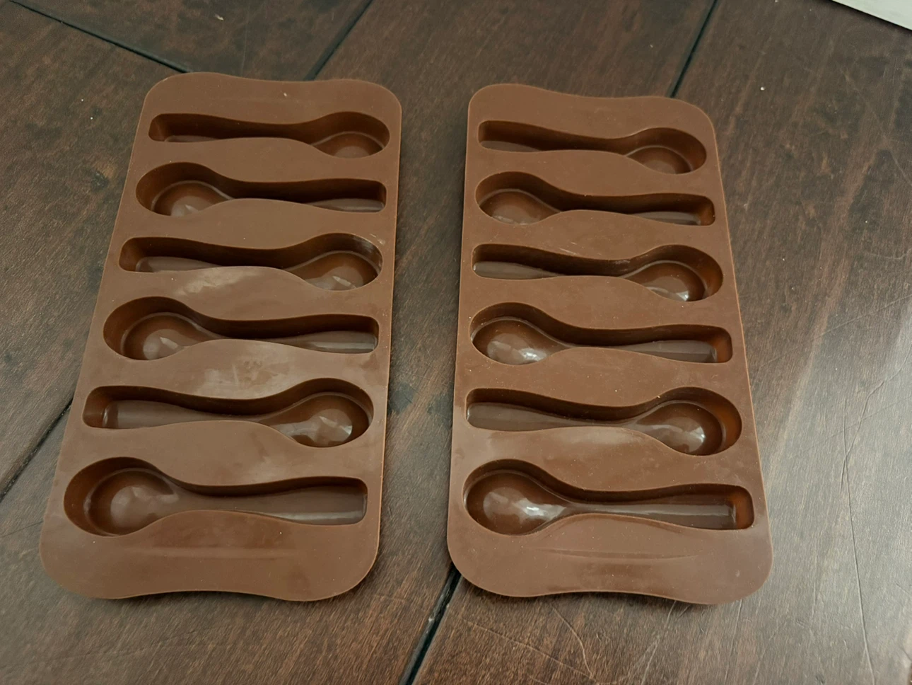 Silicone spoon candy molds